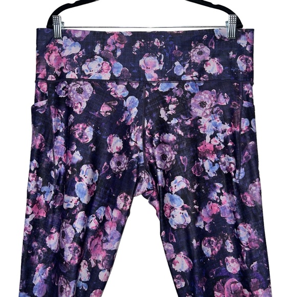 Athleta Salutation Stash Pocket II Printed Tight Size 2X - Picture 5 of 16